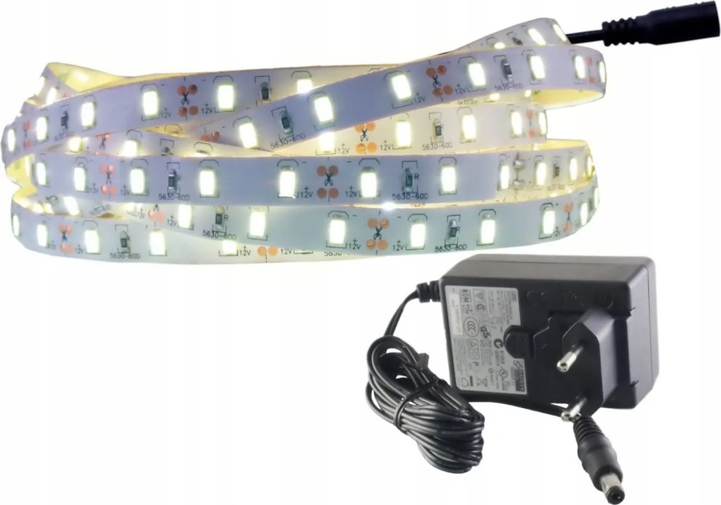 Bútorszalag szett 300 Led 5630 fehér Természetes 2m