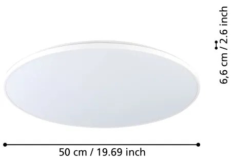 Eglo 99727 - LED Mennyezeti lámpa CRESPILLO LED/29W/230V átm. 50 cm