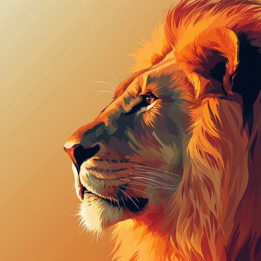 Poszter 30x30cm Király