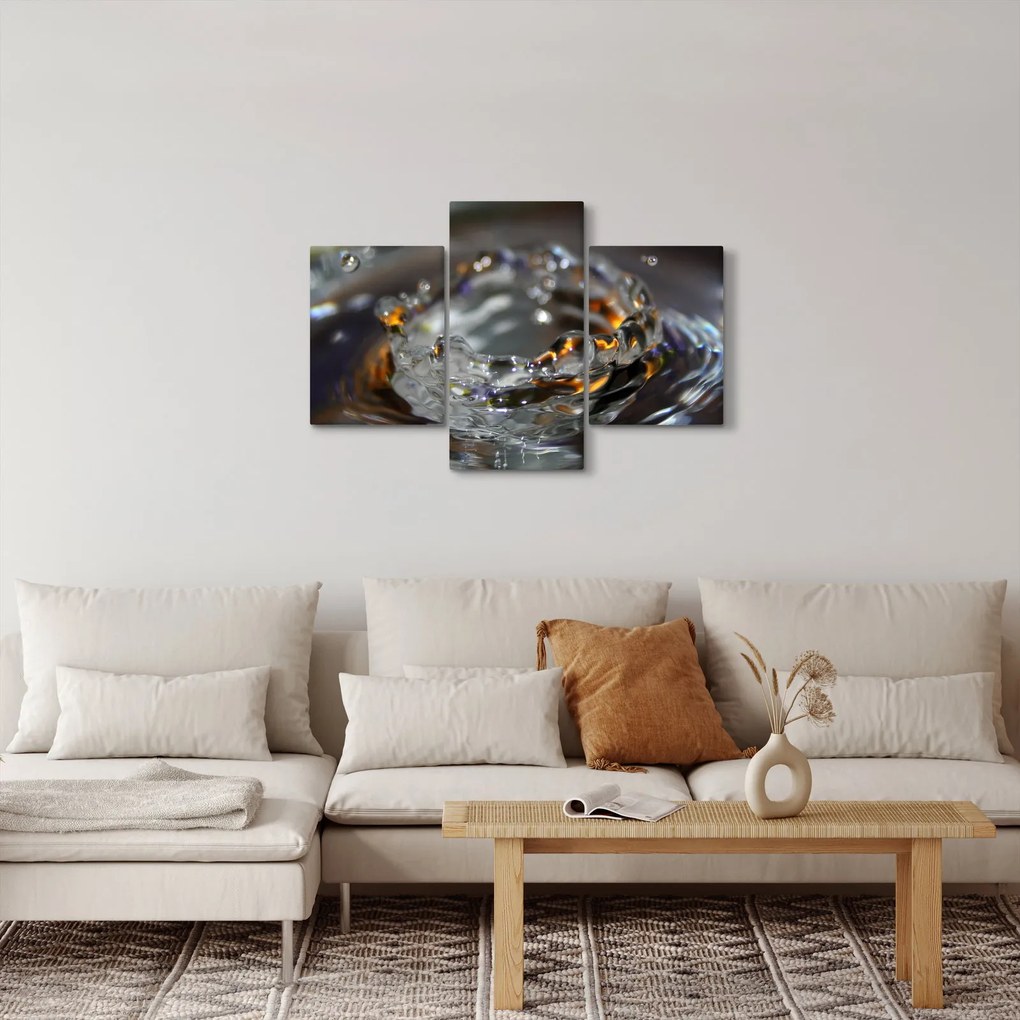 Vízcseppekből készült karkötő képe (90x60 cm)