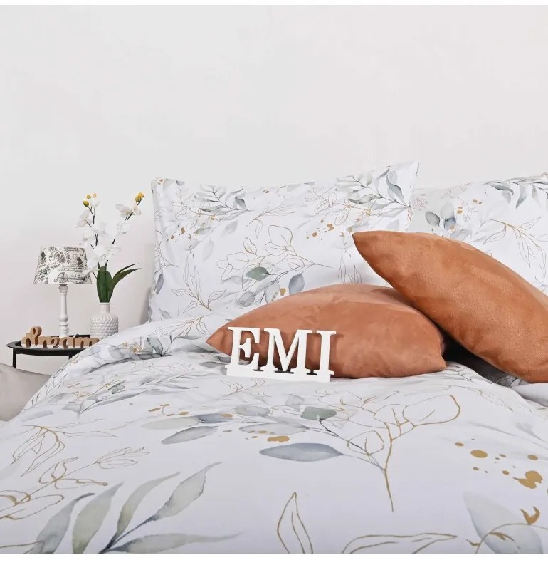 EMI Tanzani pamut ágyneműhuzat, A kibővített egyszemélyes ágy szett tartalma: 1x 140x220 + 1x 70x90