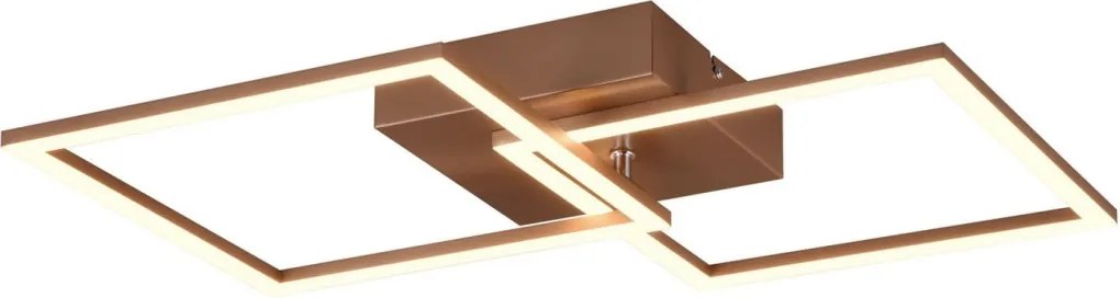 TRIO R64492165 TRAIL Modern LED Mennyezeti Lámpa Barna LED IP20