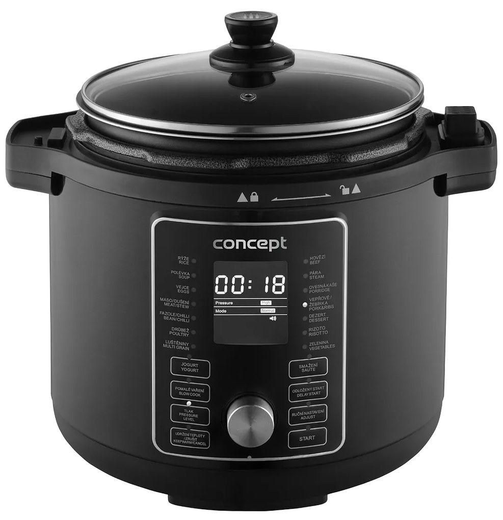 Concept CK8000 multifunkciós gyorsfőző főzőfülkeCOOKERY
