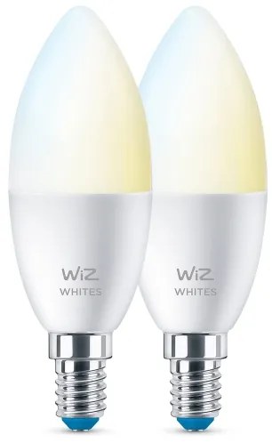 KÉSZLET 2x LED Dimmelhető izzó C37 E14/4,9W/230V 2700-6500K CRI 90 Wi-Fi - WiZ