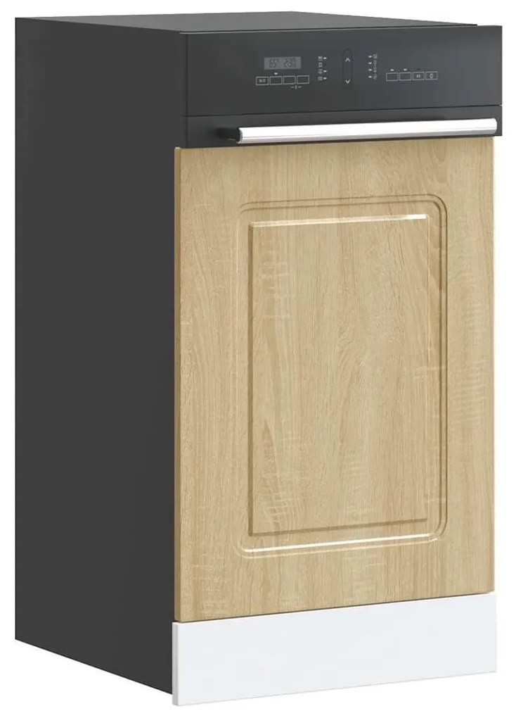 mosogatógép panel Kalmar sonoma tölgy 45x1,5x67 cm gépi fa