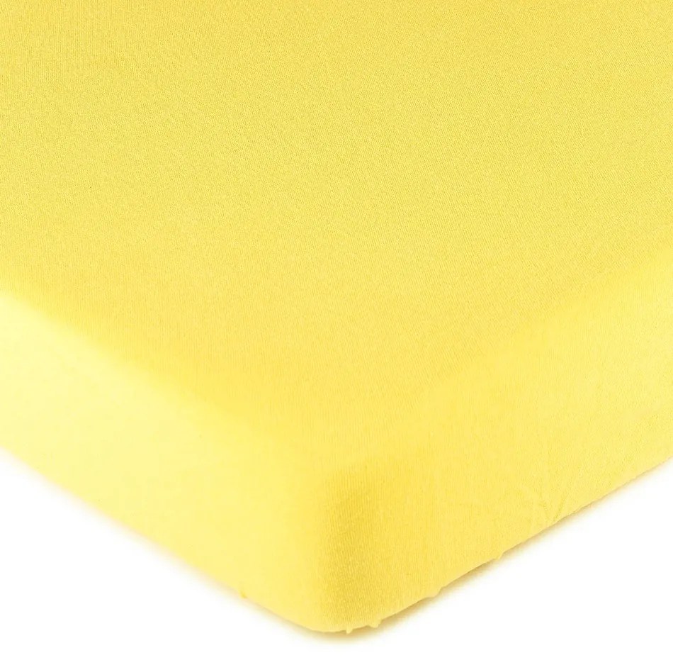 4Home jersey lepedő sárga, 180 x 200 cm, 180 x 200 cm