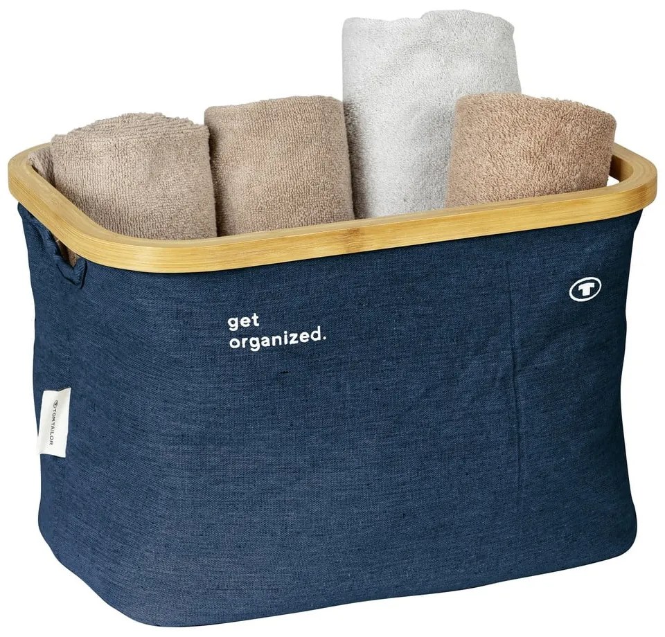 Textil tárolókosár szett 2 db-os 38x26x26 cm Tom Tailor – Wenko