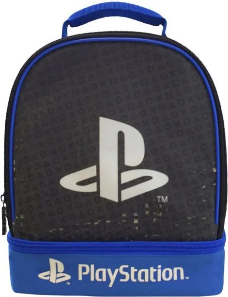 PlayStation thermo dupla uzsonnás táska, hűtőtáska 27 cm