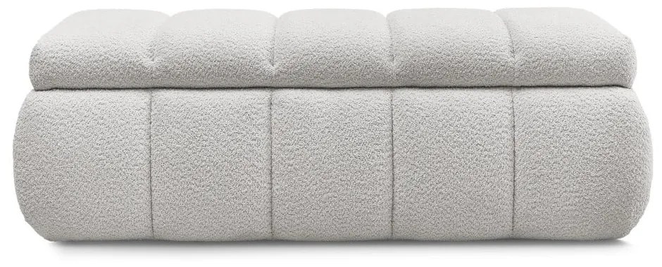 Világosszürke buklé pad – Bobochic Paris