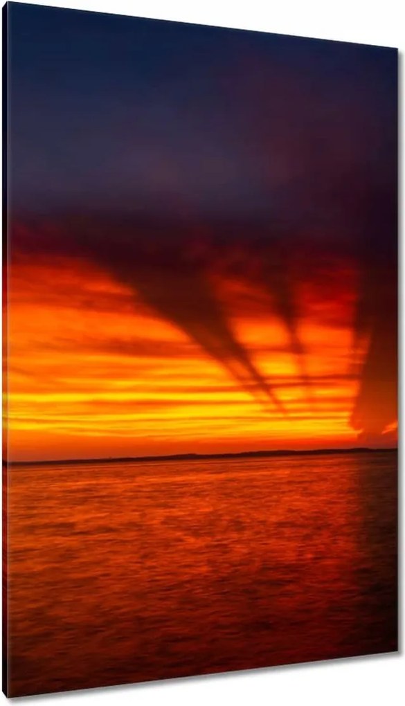 Vászonkép 80x120 Tenger naplemente
