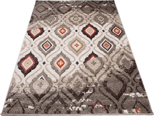 Vastag Szőnyeg Fríz 140x190 Kivágott Modern 109f