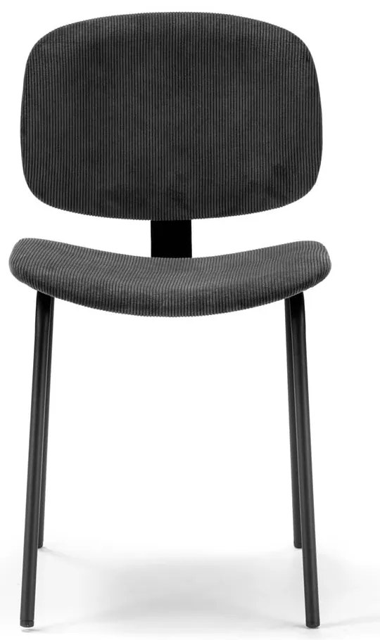 Fekete étkezőszék szett 2 db-os Arus – Marckeric