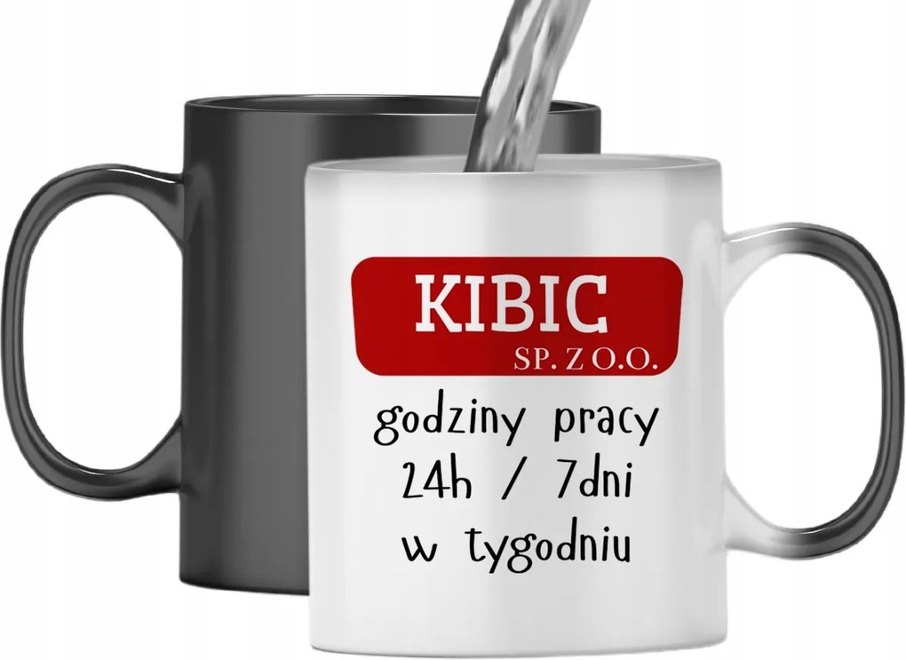 Mágikus Bögre Szurkolóknak Színváltós Nyomtatott Fotóval