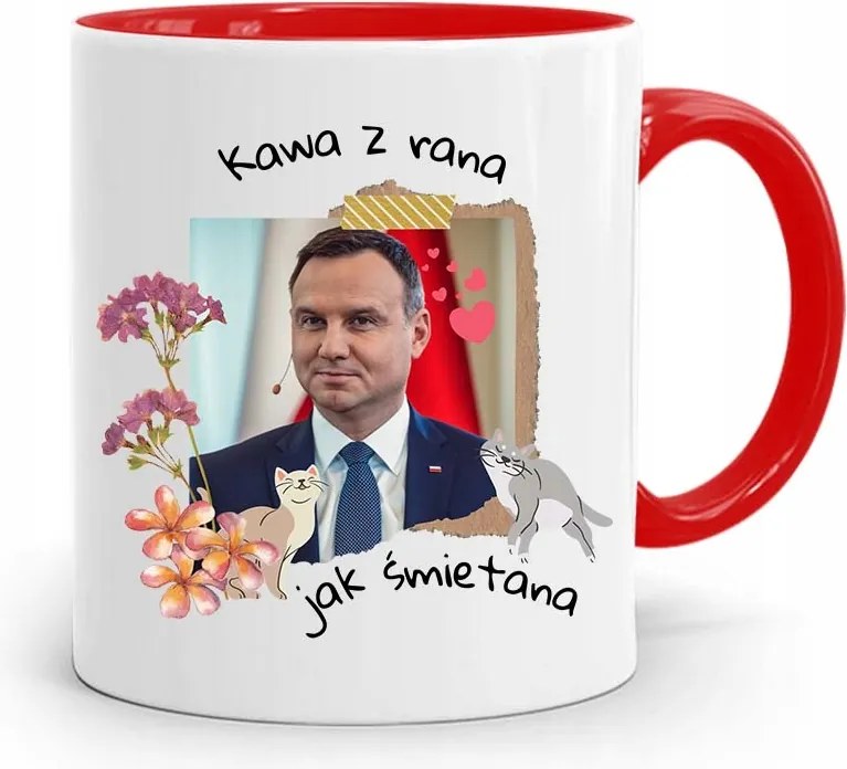 Piros Bögre Elnök András Duda Kávé Reggel