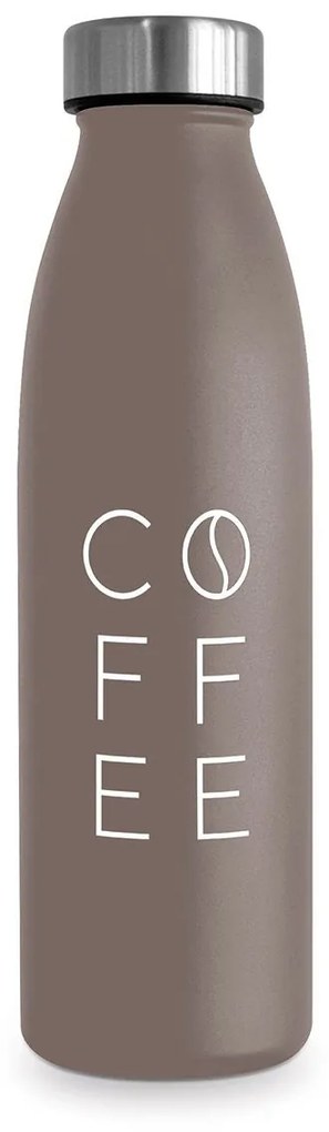 Rozsdamentes acél duplafalú hőtartó termosz Coffee