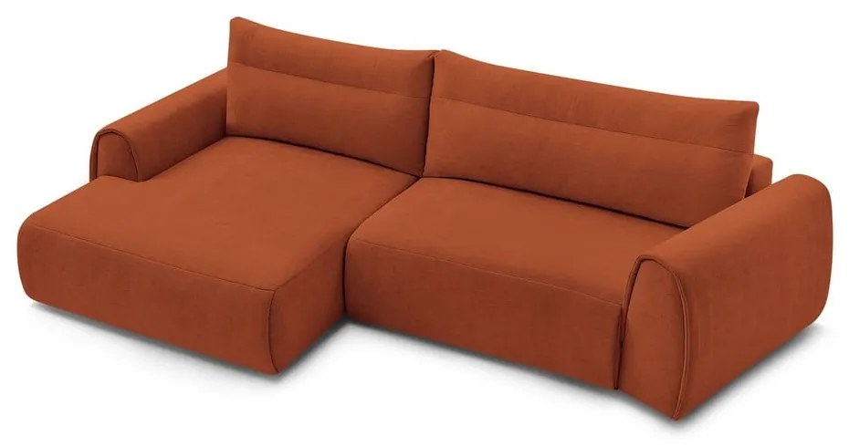Narancssárga sarokkanapé Aden – Bobochic Paris
