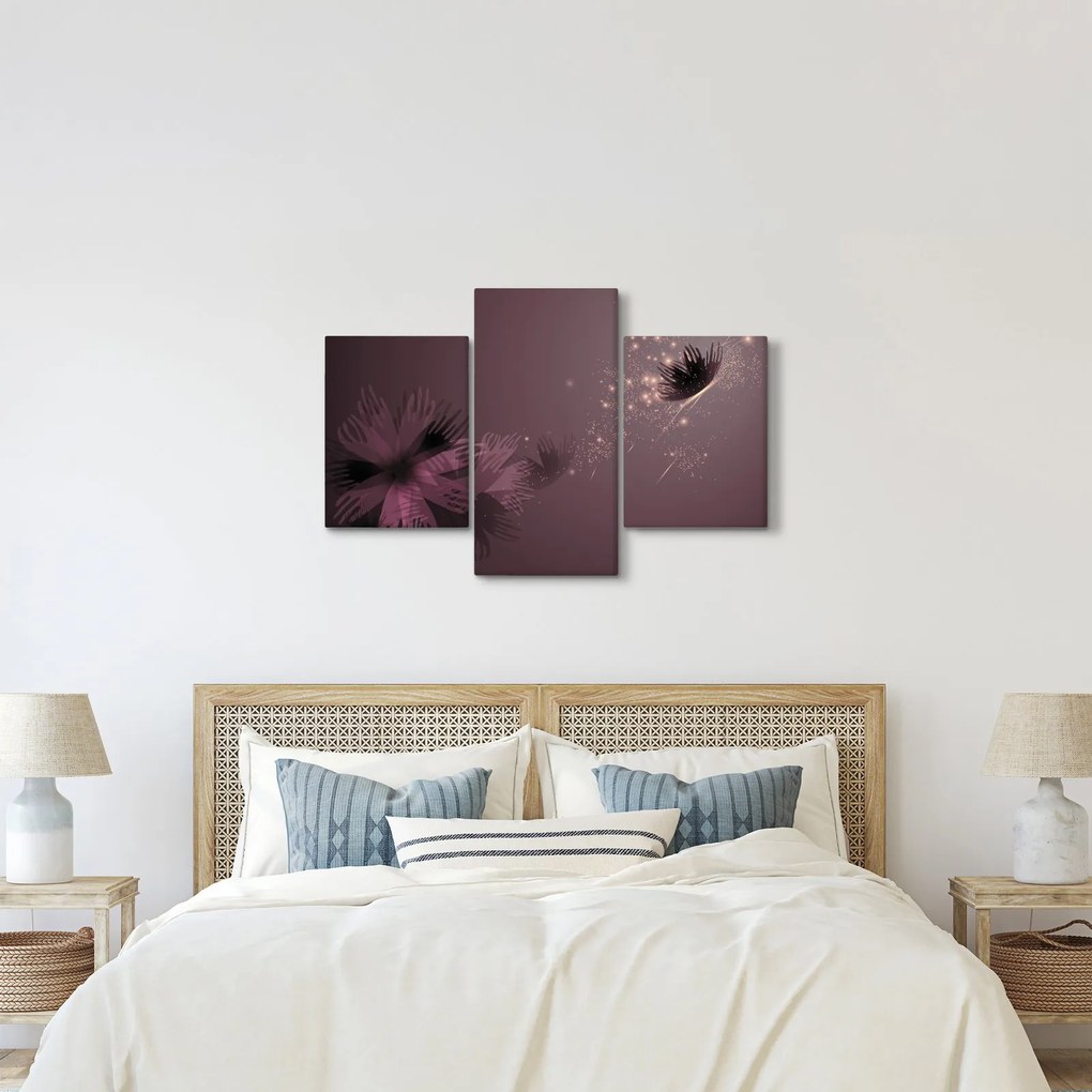 A pillangó virágának képe (90x60 cm)