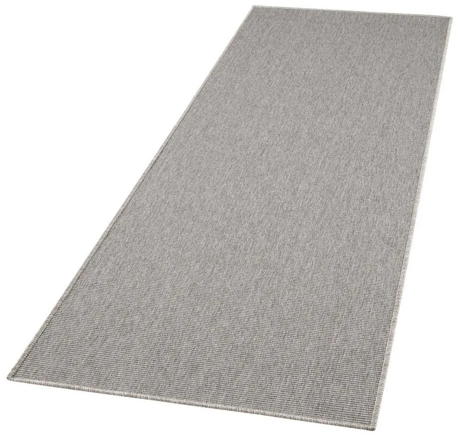 Szürke kültéri-beltéri futószőnyeg 80x250 cm Nature – Hanse Home