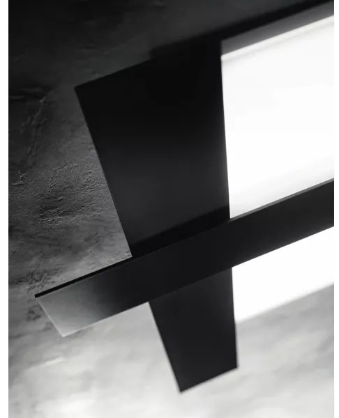 Gea Luce DOHA P P N - LED Mennyezeti lámpa DOHA LED/30W/230V 65,5 cm fekete