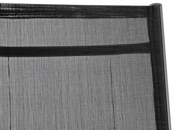 GARTHEN Kerti szék összecsukható lábtartóval 2 db antracit