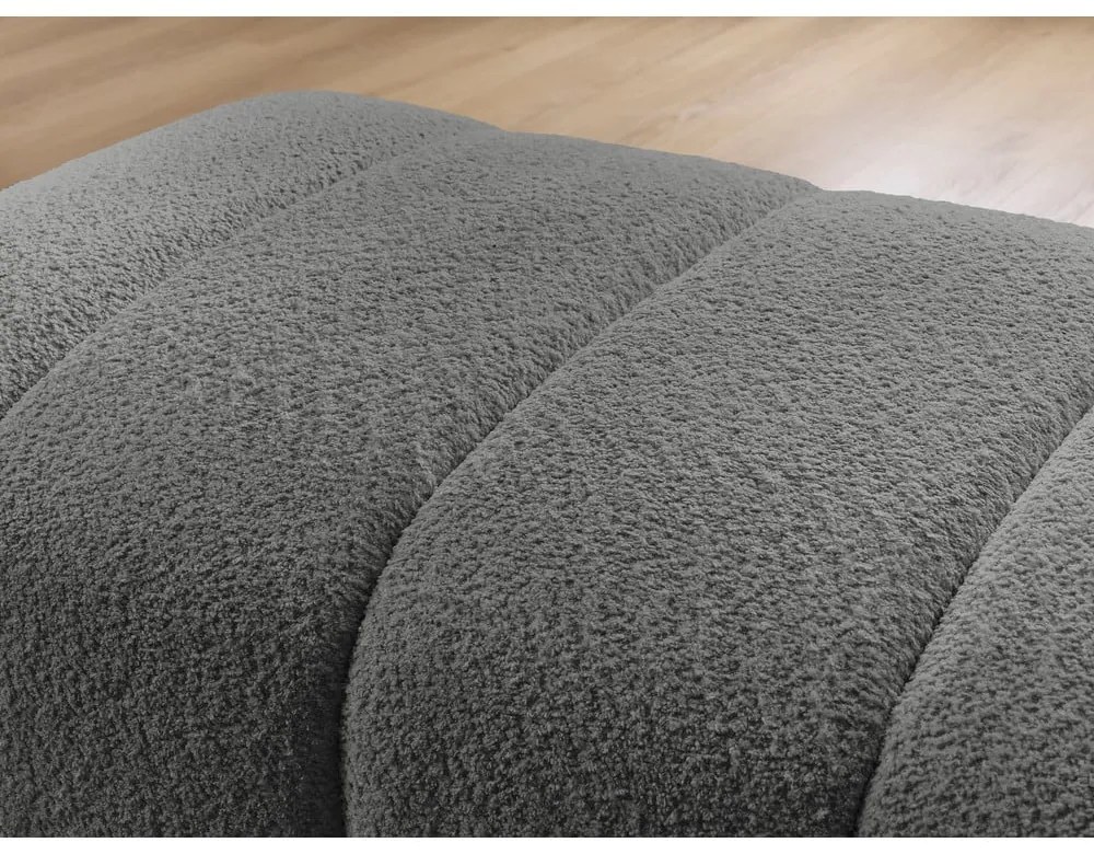 Sötétszürke buklé lábtartó Annecy – Bobochic Paris