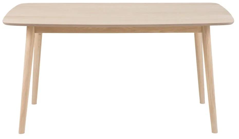 Nagano étkezőasztal tölgyfa lábszerkezettel, 150 x 80 cm - Actona