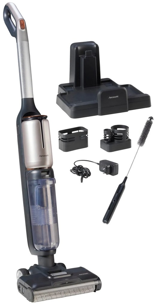 Hanseatic HVSWD300DBKC Nedves-Száraz Akkus Porszívó