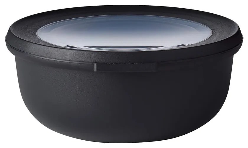 Élelmiszertartó doboz szett 3 db-os Nordic black – Mepal