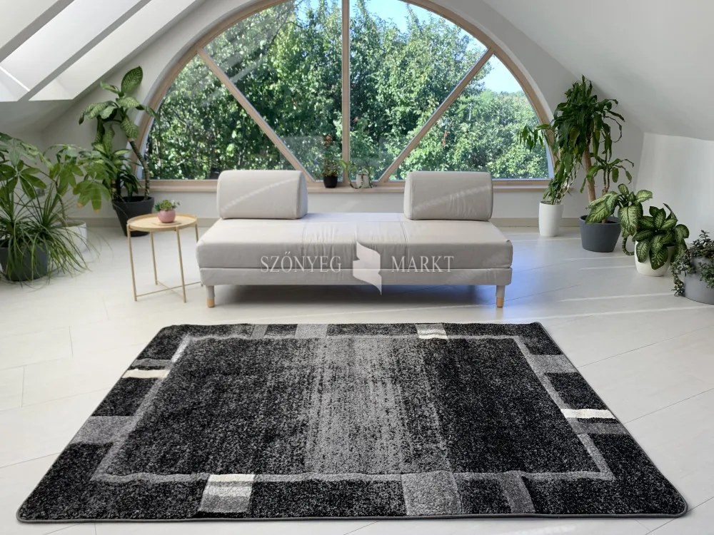 Comfort 6889 szürke modern szőnyeg 60 cm-es szett