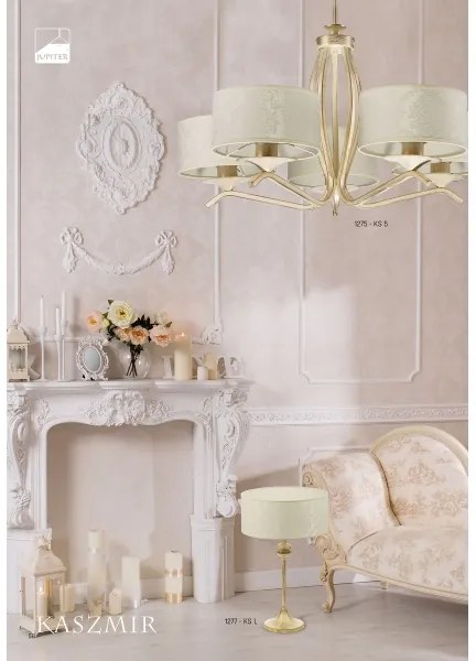 JUPITER 1275-KS5E - Csillár KASZMIR 5xE27/60W