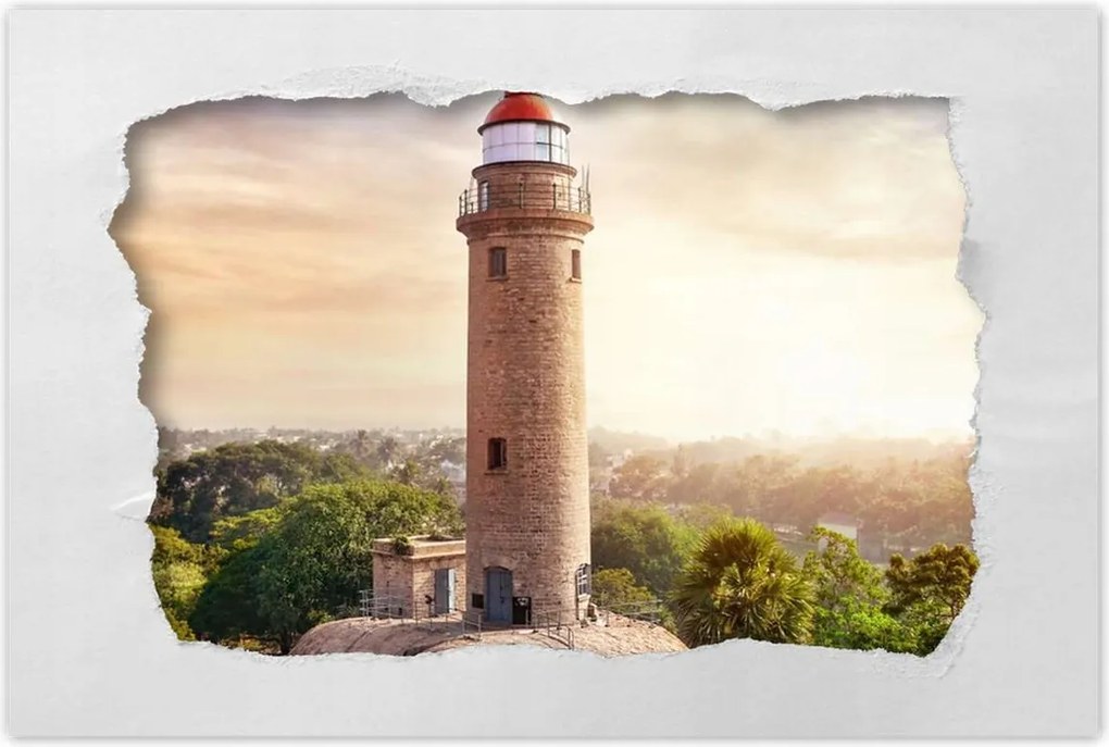 Poszterek 90x60 Mahabalipuram világítótorony