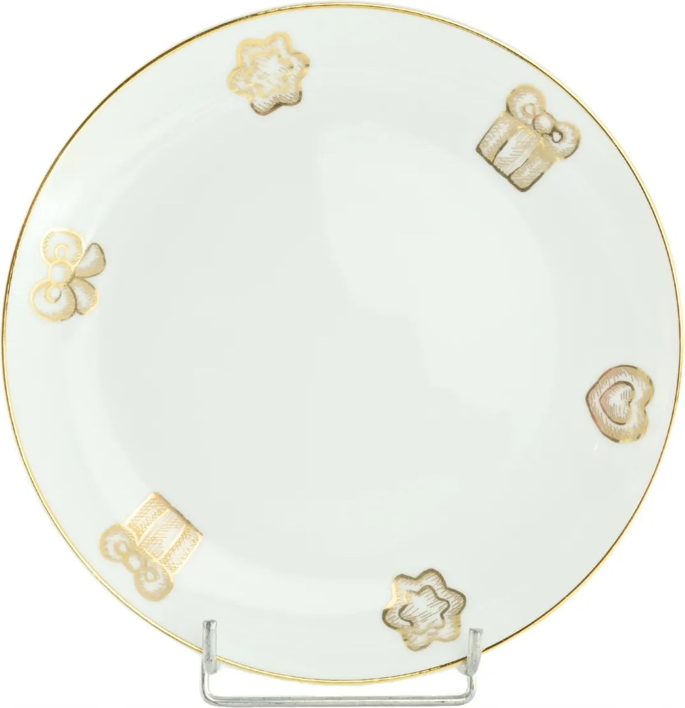 Csempe tányér Boss 20,5cm dek 7464 Karácsony Lubiana