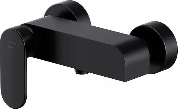 Crea Fali Zuhanycsaptelep, fekete, kerámia fej, S951-321
