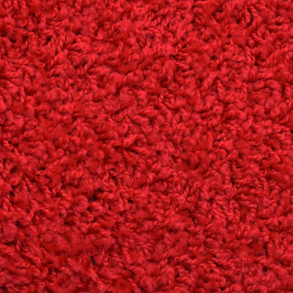 vidaXL 10 db piros lépcsőszőnyeg 56 x 17 x 3 cm