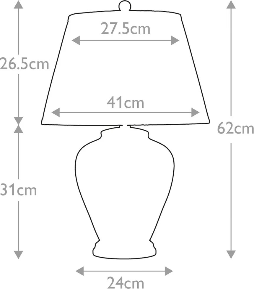 Elstead Lighting Leaves Brown Gold LEAVES-BR-GL-TL Asztali lámpa 1x60W/E27