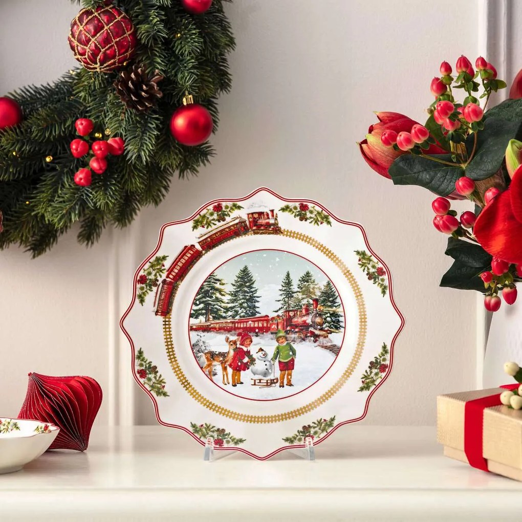 Karácsonyi tányér Annual Christmas Edition 2025, 23,5 cm - Villeroy & Boch