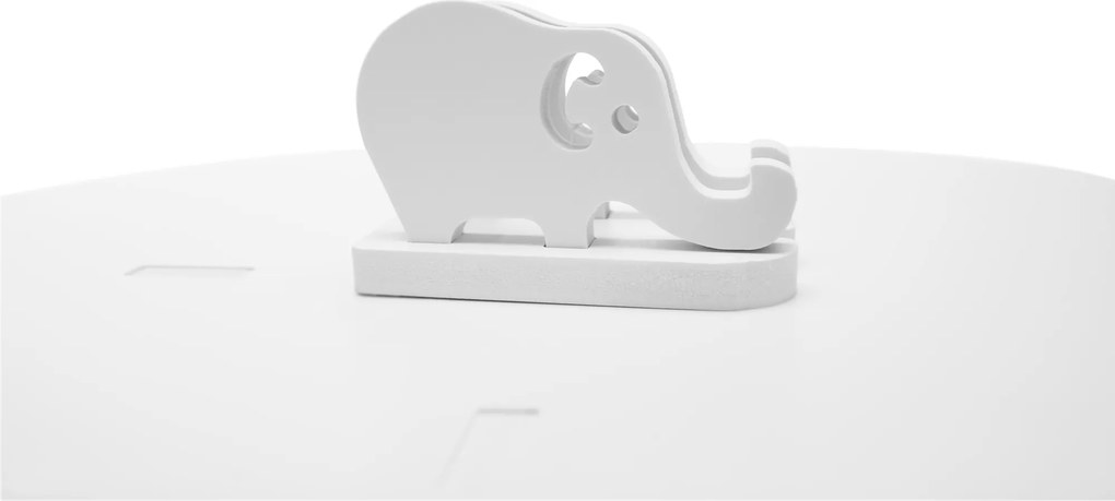 Forgó polcállvány, 5 polc, fehér, ERION TYP 2 + ajándék