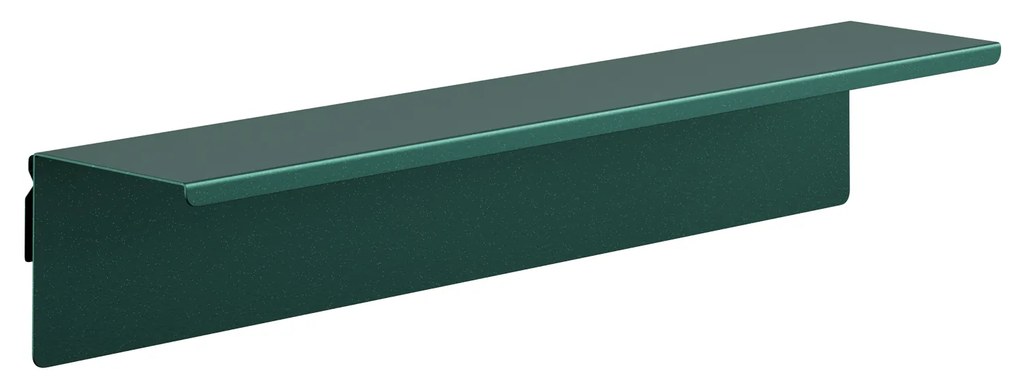 Függeszthető fém polc, üvegzöld, 700 mm: JOANNE Modern