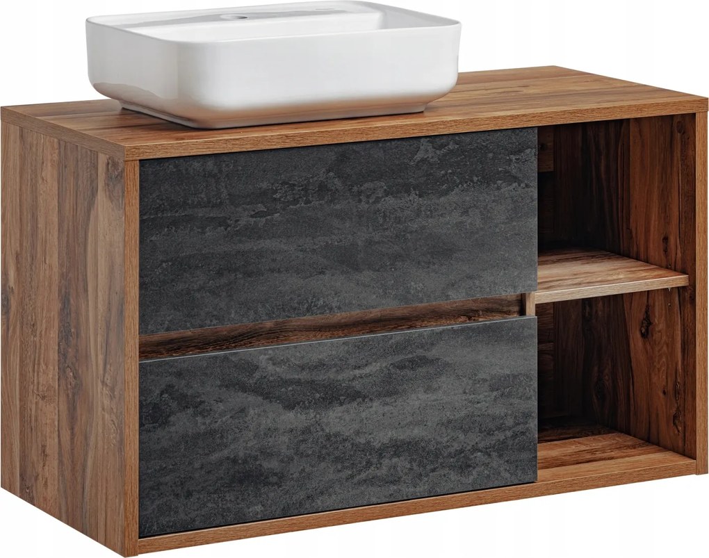 Bútorszett 100cm-es pultra szerelhető mosdóval