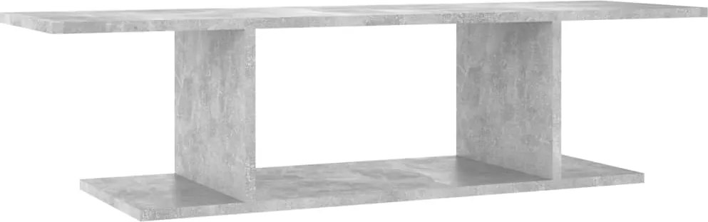 vidaXL betonszürke falra szerelhető TV-szekrény 103 x 30 x 26,5 cm