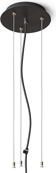 RENDL MEZZO 40/60 függesztő készlet fekete 230V