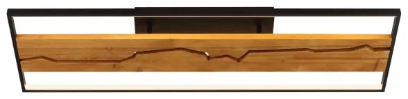 Brilliant - dimmelhető LED mennyezeti lámpatest THUNDER LED/42W/230V 3000K fekete/barna