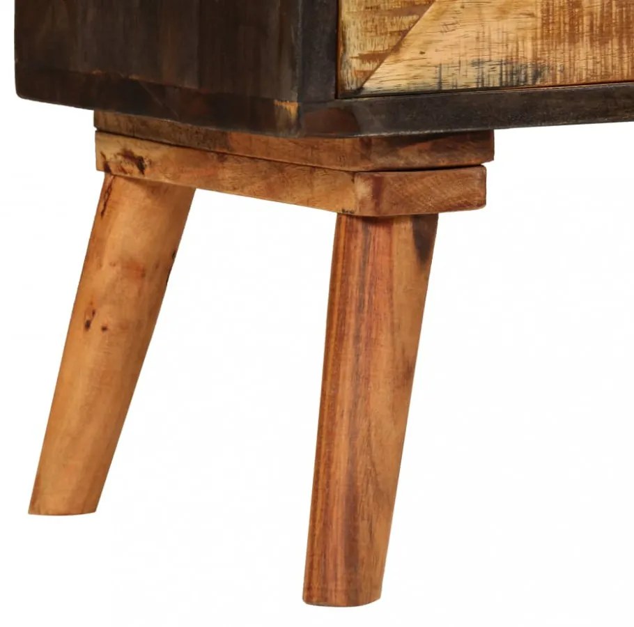 tömör mangófa tálalószekrény 85 x 30 x 75 cm