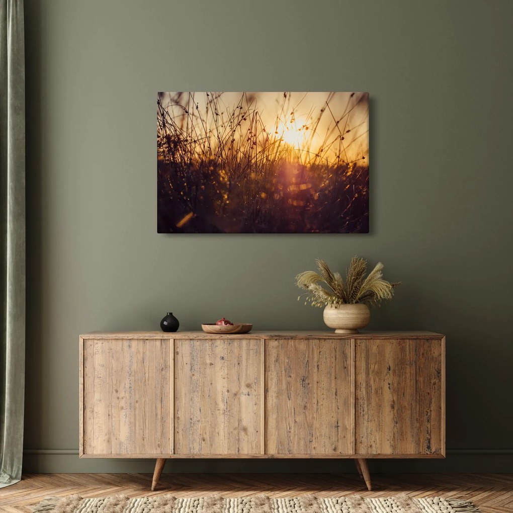 A mező képe naplementekor (90x60 cm)