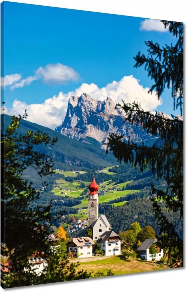 Vászonkép 60x80 Dél-Tirol