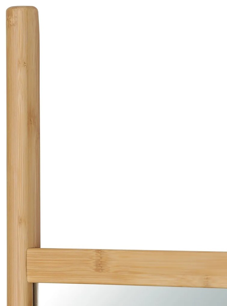 Fali tükör B028 NAT, bambusz
