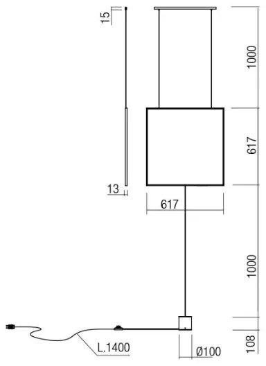 Redo 01-2134 - SLICK LED állólámpa 28W 230V fekete