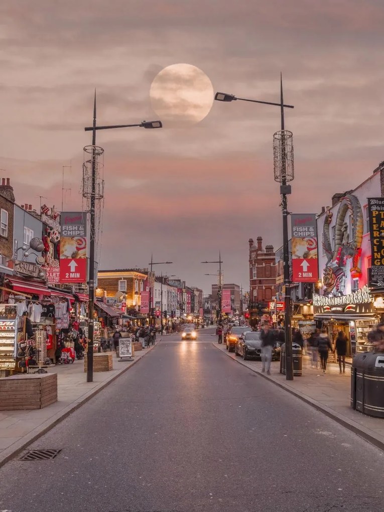 Poszter 60x80cm Camden főutca, Assaf Frank