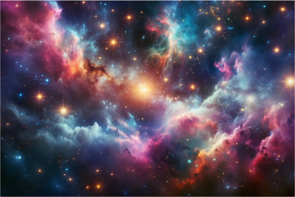 Kép - Sötét univerzum (90x60 cm)