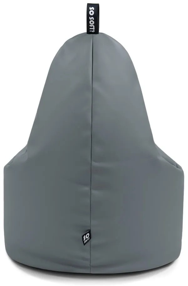 Bézs bőrutánzat babzsákfotel Lull L – So Soft?